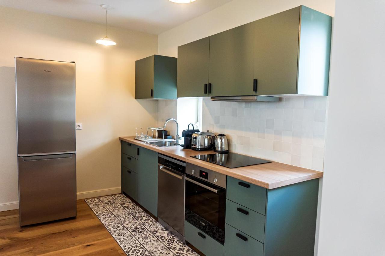 Les Nids Perches - Rue Sainte Croix Apartment มอคตาญ-โอ-แปร์ช ภายนอก รูปภาพ